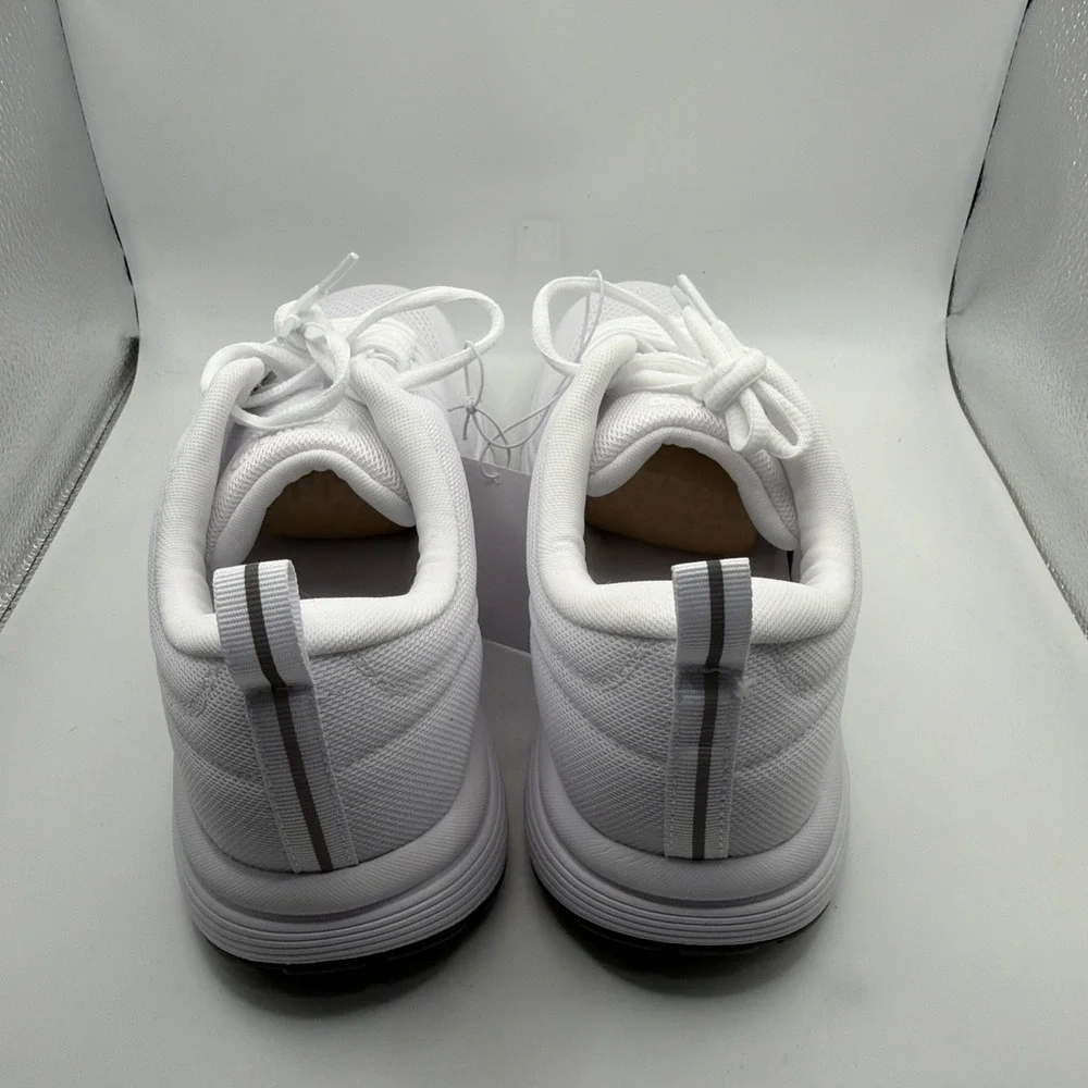 Kirkland Signature Men's‎ Sneaker Comfort Walker Shoes White - New! Size 9